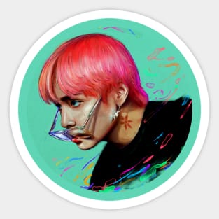 Taehyung V BTS Sticker